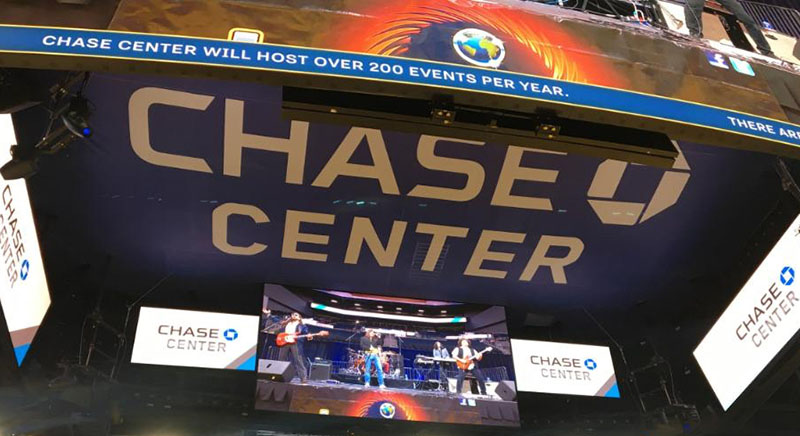 Journey Unauthorized helps open the Warriors Chase Center in San Francisco 8-27-2019